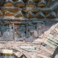 Pammakaristos Church - Exterior: Inscription, Masonry Detail, Dog-tooth Frieze