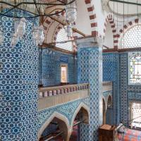 Rustem Pasha Camii - Interior: Northeast Gallery; Support Piers