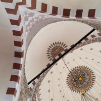 Rustem Pasha Camii - Interior: Central Dome Detail; Half-Dome Detail; Muqarnas