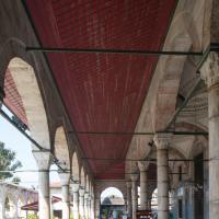 Rustem Pasha Camii - Exterior: Facing North Along Portico