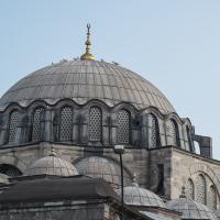 Rustem Pasha Camii - Exterior: Northwest Central Dome Detail