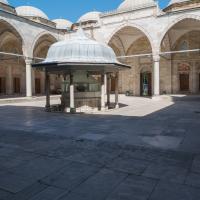 Sehzade Camii - Exterior: View of Courtyard, Ablution Fountain (Sadirvan)