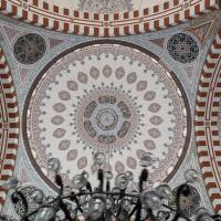 Sehzade Camii - Interior: Central Dome, Pendentives