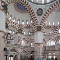Sehzade Camii - Interior: Central Prayer Hall