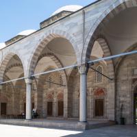 Sehzade Camii - Exterior: Courtyard, Side Entrance
