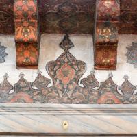 Sokullu Mehmed Pasha Camii - Interior: Entrance Detail; Decorative Painting