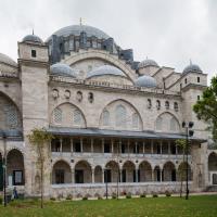 Suleymaniye Camii - Exterior: Southwest Elevation