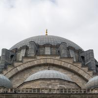 Suleymaniye Camii - Exterior: Northeastern Dome Detail