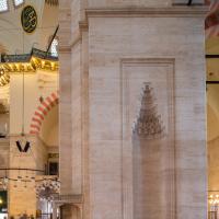 Suleymaniye Camii - Interior: Blind Niche; Muqarnas; Facing Northwest