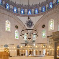 Sultan Selim Camii - Interior: Central Prayer Hall, Facing Eastern Corner