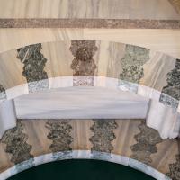 Sultan Selim Camii - Interior: Main Entrance, Archway Detail; Variegated Marble