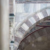 Sultan Selim Camii - Exterior: Courtyard Arcade Detail