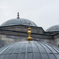 Sultan Selim Camii - Exterior: Ablution Fountain, Dome Ornament