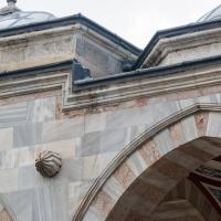 Sultan Selim Camii - Exterior: Facade Detail; Exterior of Domed Portico