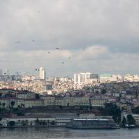 Sultan Selim Camii - Exterior: View Across Golden Horn From Sultan Selim Camii