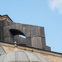 Sultan Selim Camii - Exterior: Flying Balustrade Detail
