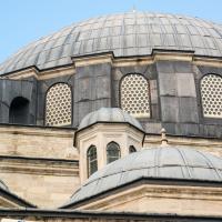 Sultan Selim Camii - Exterior: Central Dome Detail; Tambour