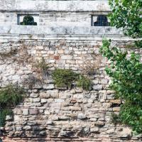 Sultan Selim Camii - Exterior: Brick Wall; Masonry Detail, Southwest Mosque Foundation