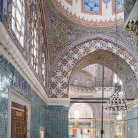 Yeni Camii - Interior: View Facing Southeast along Northwest Gallery