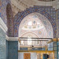 Yeni Camii - Interior: View Facing Southeast along Northeast Gallery