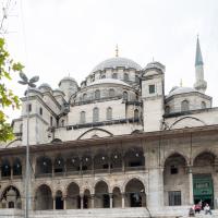 Yeni Camii - Exterior: Northeast Mosque Elevation