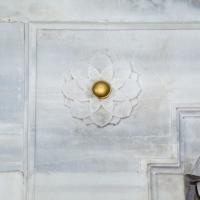 Bebek Camii - Interior: Qibla Wall, Medallion Detail 