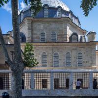 Beylerbeyi Camii - Exterior: Southwest Facade, Central Dome