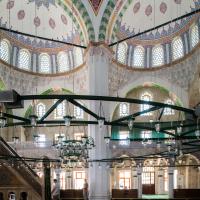 Cerrah Mehmed Pasha Camii - Interior: Central Prayer Area Facing Southwest, Southwest Elevation
