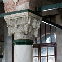Cerrah Mehmed Pasha Camii - Interior: Northwest Arcade Detail, Muqarnas Column Capital