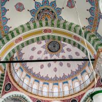 Cerrah Mehmed Pasha Camii - Interior: Central Dome with Surrounding Semi Domes, Pendentives with Calligraphic Medallions