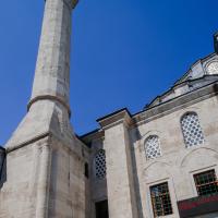 Cerrah Mehmed Pasha Camii - Exterior: Southwest Elevation, Facing North, Southwest Minaret Base