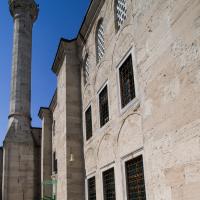 Cerrah Mehmed Pasha Camii - Exterior: Southwest Mosque Elevation, Facing Northwest, Southwest Minaret