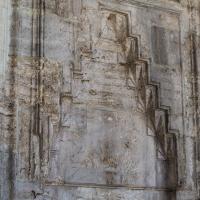 Cerrah Mehmed Pasha Camii - Exterior: Northwest Portico, Blind Niche on Northwest Wall, Muqarnas Detail