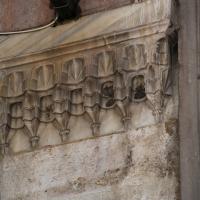 Cerrah Mehmed Pasha Camii - Exterior: Northwest Portico Masonry Detail, Muqarnas