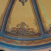 Cihangir Camii - Interior: Central Dome, Painted Ornamental Motif