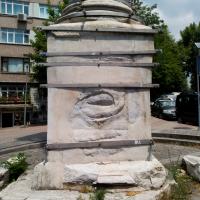 Column of Marcian - Exterior: West Face of Column Base, Medallion