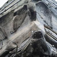 Column of Marcian - Detail: Corinithian Capital, Honorific Eagle