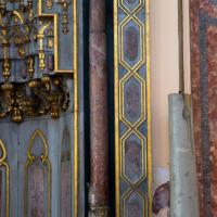 Dolmabahce Camii - Interior: Mihrab Detail, Engaged Column, Muqarnas