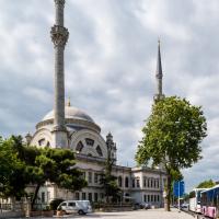Dolmabahce Camii - Exterior: Northwest Mosque Elevation