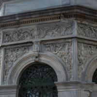 Dolmabahce Camii - Exterior: Detail of Structure at Eastern End of Mosque