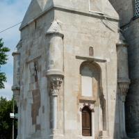 Eski Camii - Exterior: Western Minaret Base