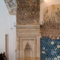 Muradiye Camii - Interior: Central Prayer Area, Southeastern End, Facing Northeast, Ornamentation Detail