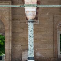 Selimiye Camii - Exterior: Northwestern Courtyard Arcade, Column Detail