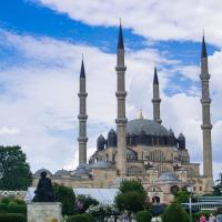Selimiye Camii - Exterior: Southwestern Elevation