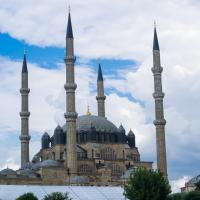 Selimiye Camii - Exterior: Southwestern Elevation