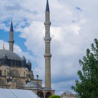 Selimiye Camii - Exterior: Southern Corner, Minaret