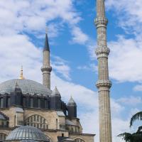 Selimiye Camii - Exterior: Southwestern Elevation, Minaret