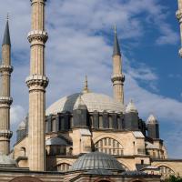 Selimiye Camii - Exterior: Southwest Elevation