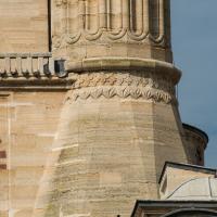 Selimiye Camii - Exterior: Southern Corner, Minaret Base Detail