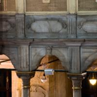 Eyup Sultan Camii - Interior: Southwest Arcade, Bays, Column Capitals, Keystones